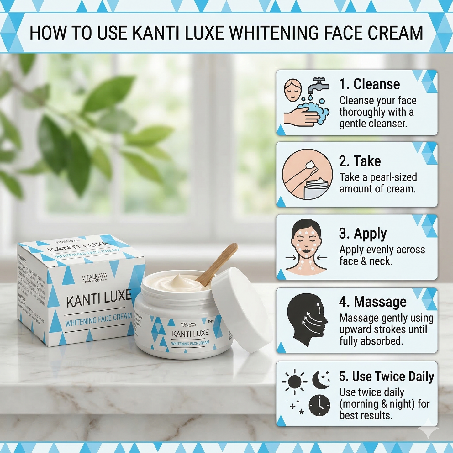 Kanti Luxe Whitening Face Cream