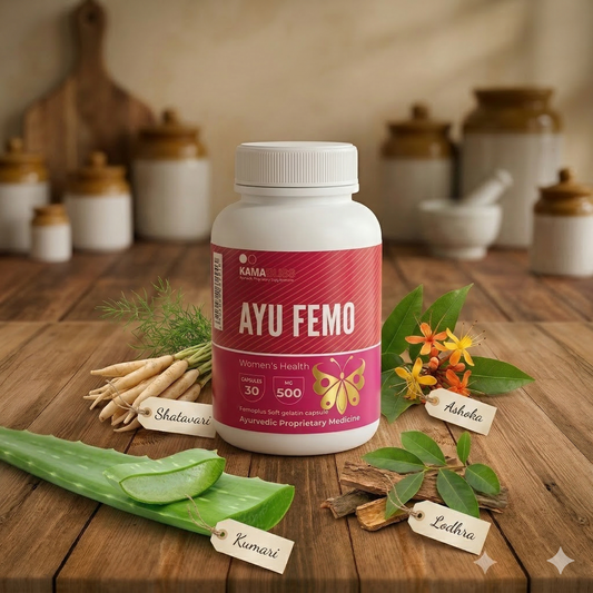 AYUFEMO - For Hormonal Balance & Regular Menstrual Cycles 500mg