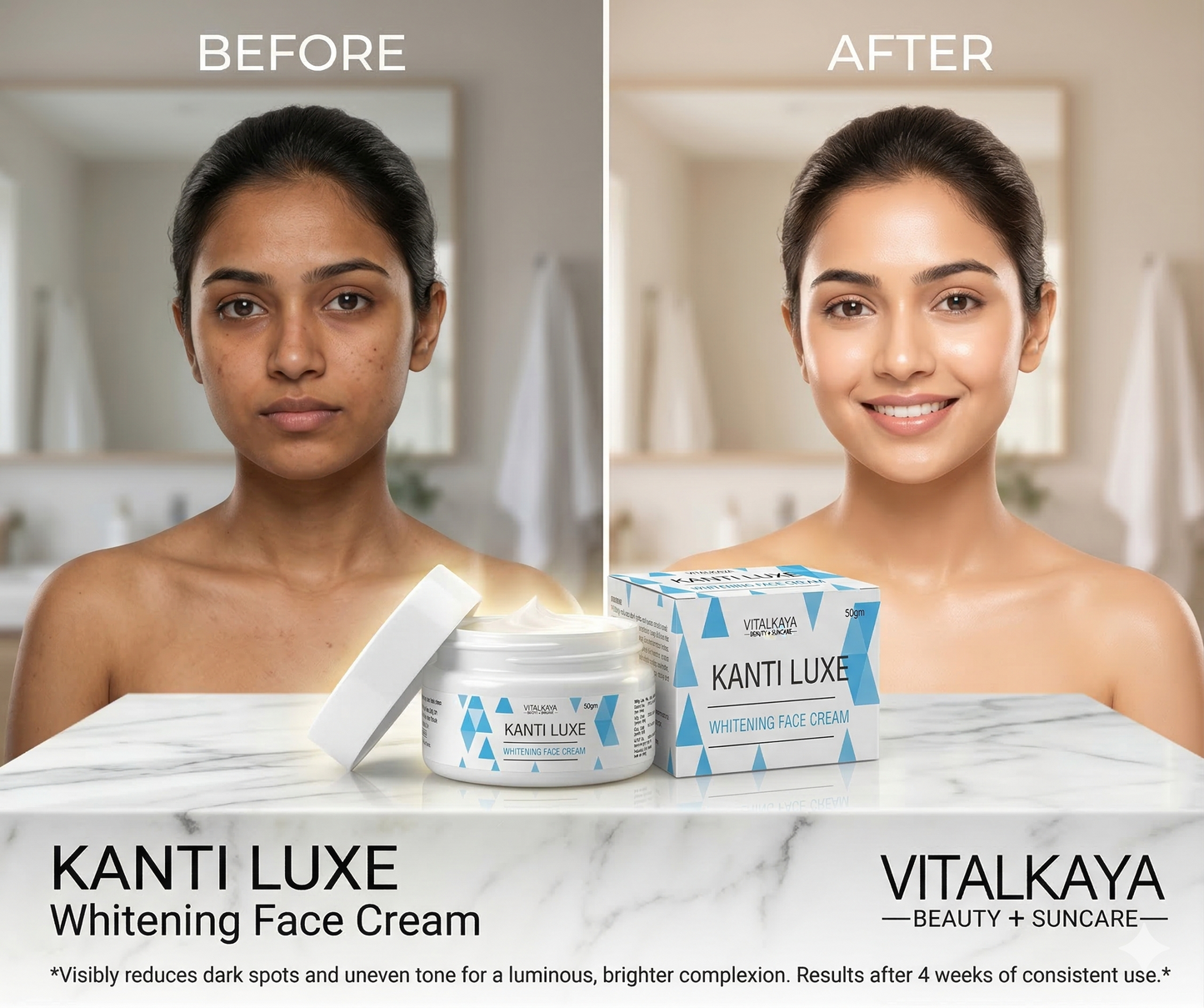 Kanti Luxe Whitening Face Cream